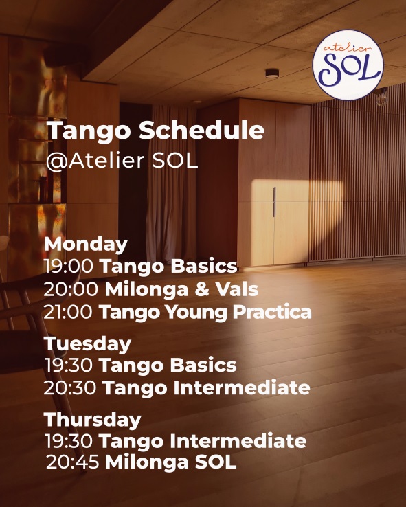 Herbstsaison Stundenplan Tango Atelier SOL